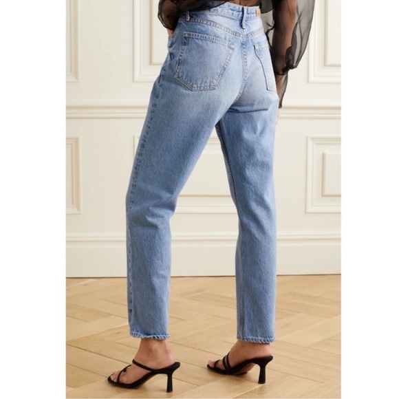GRLFRND Devon High Rise Straight Leg Jeans in Wear Me Out Wash - Picture 2 of 11